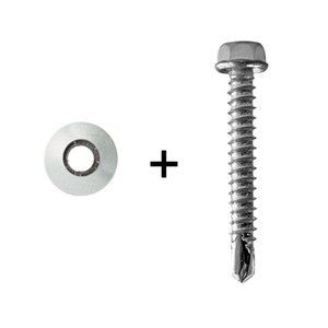 TA99 - Arandelas Metal / EPDM Vulcanizadas (Accedé a este precio adquiriendo la misma cantidad de Tornillos Hexagonales Vuelo Chico SIN ensamblar)