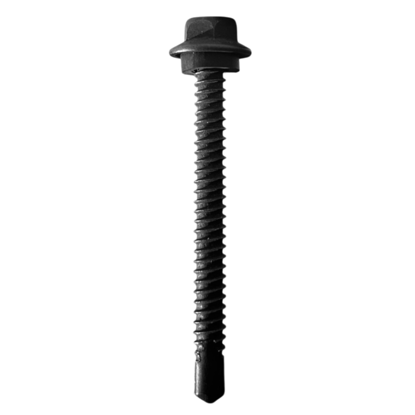 Tornillo Alvear - TA23ENF - Hexagonal Mecha con arosello Negro Fosfatado (vuelo grande)